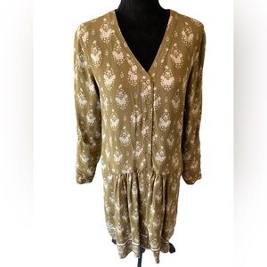 Garnet Hill Long Sleeve Dress